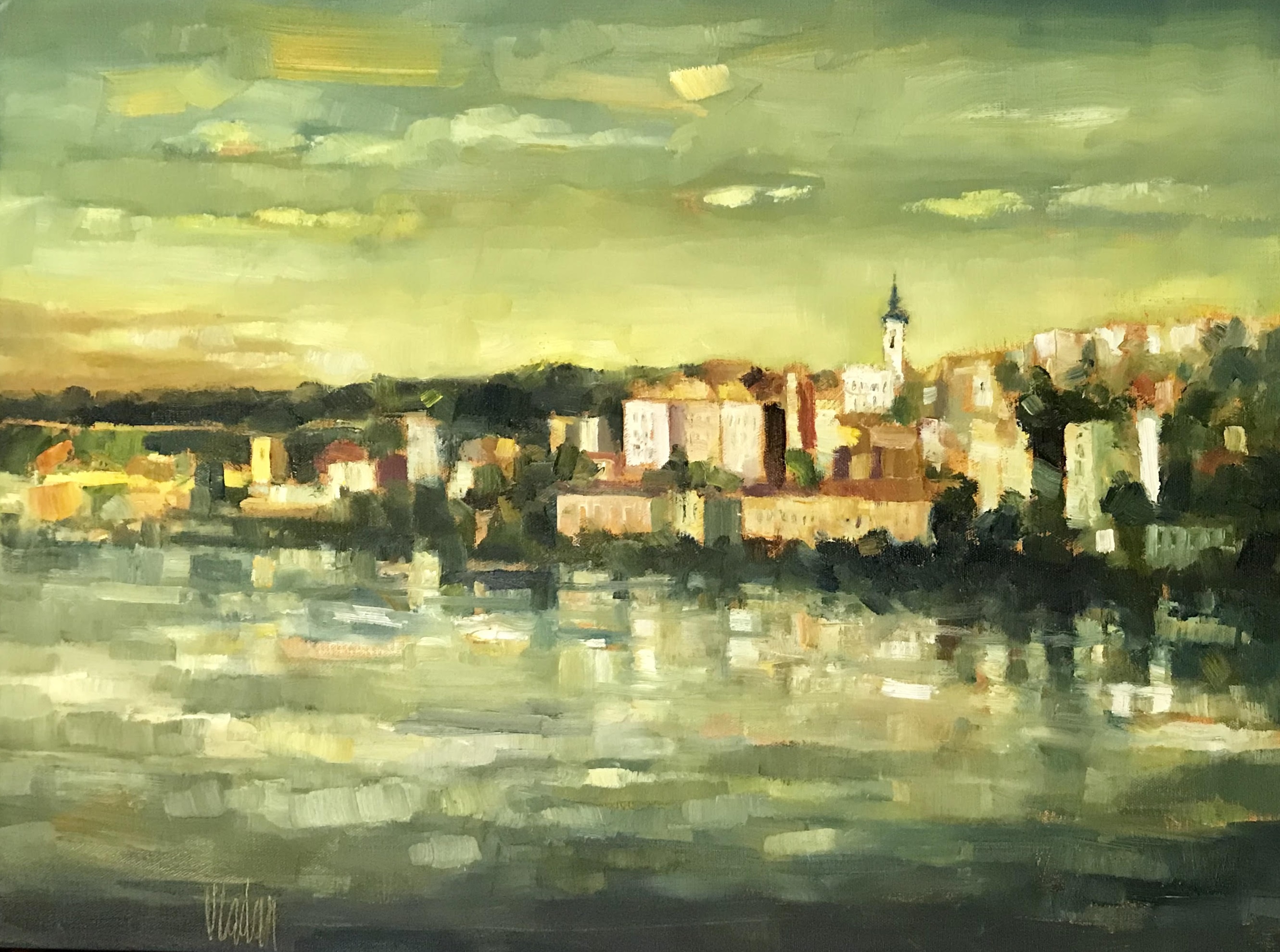 Vladan Ignjatović - Oil on canvas   24 x 18” ($1200)